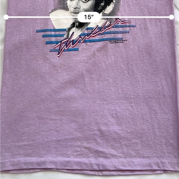 RARE Vintage 1984 Michael Jackson Triller Muscle Top Tank - Picture 10 of 10